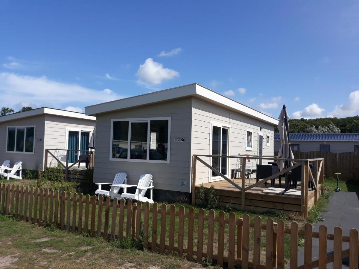 Camping De Duinhoeve Chalet Schelp Not For Companies Nieuw-Haamstede Kültér fotó